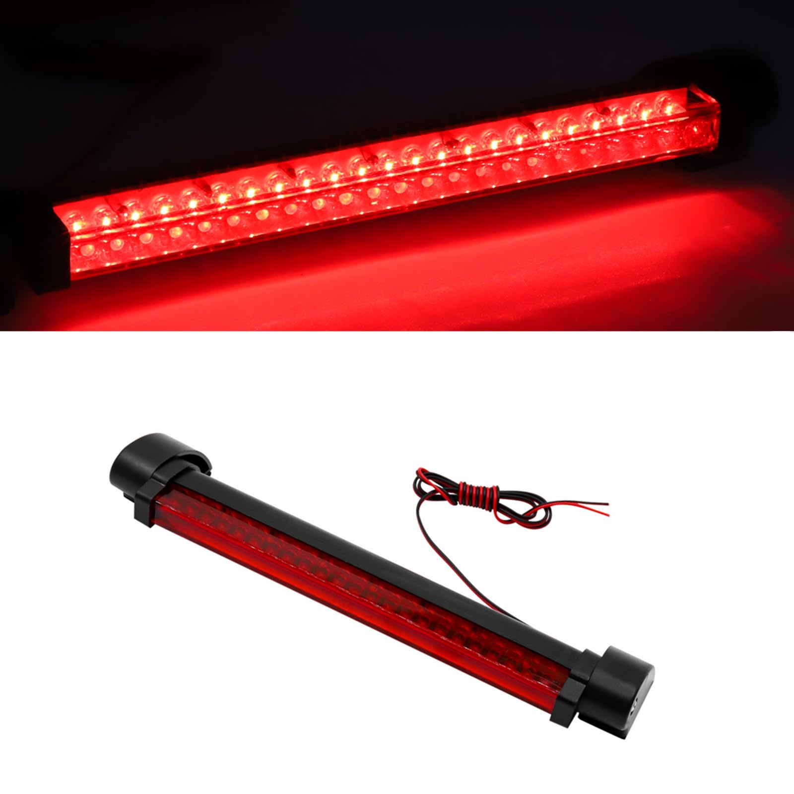 Amazon | Biqing 1個 ハイマウントストップランプ led 汎用 24 LED